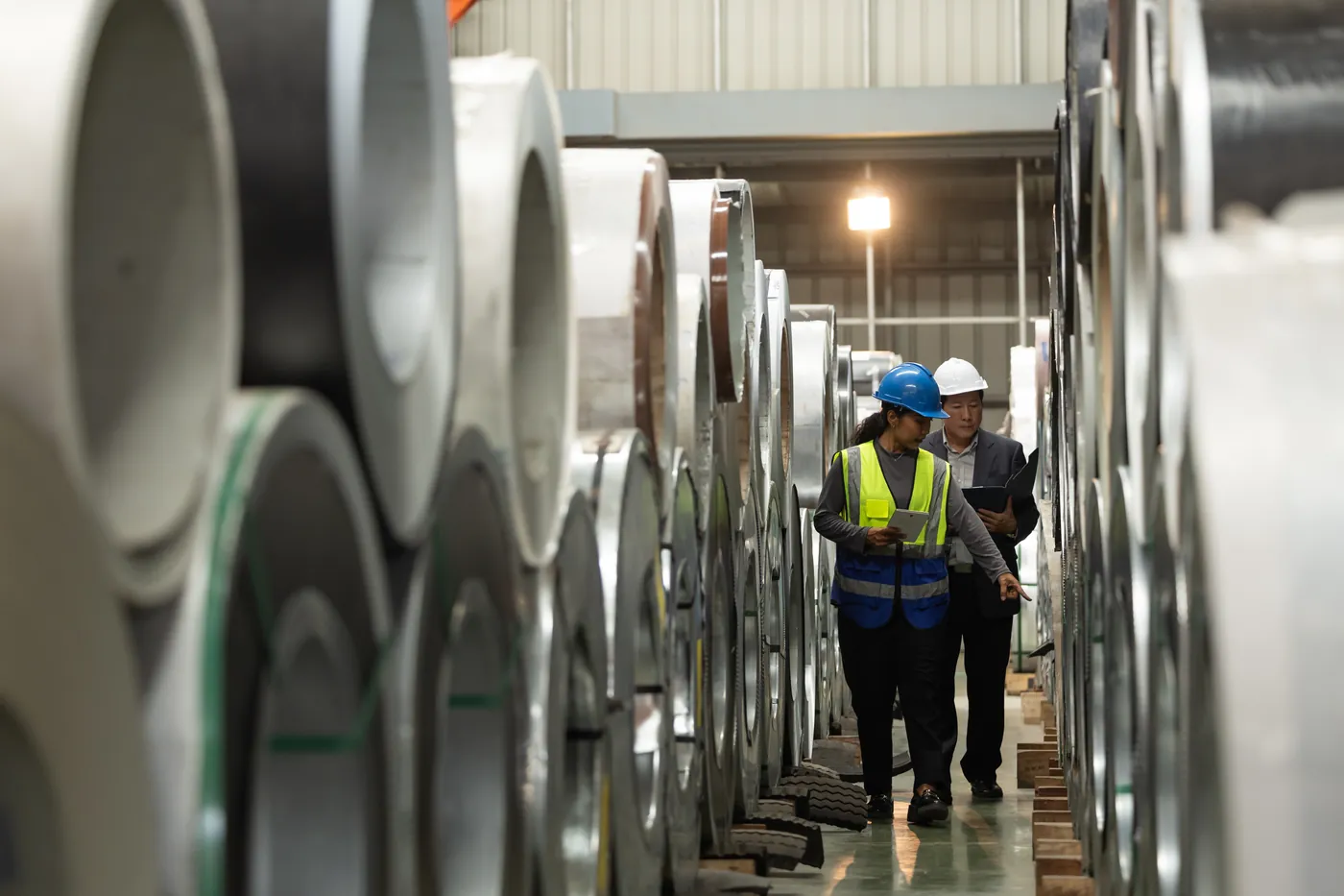 Arotec inspection team at a facility
